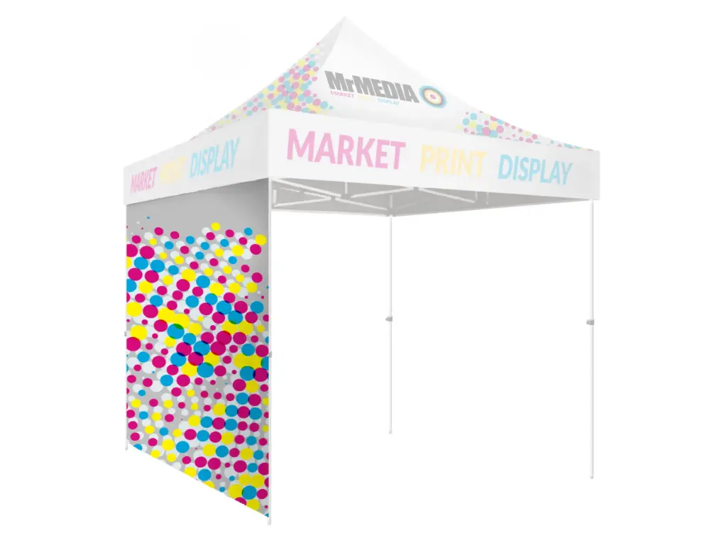 [SKU - GZ22USPFUW] Tent 7' Unit, Full Wall, UV Print, Single Sided